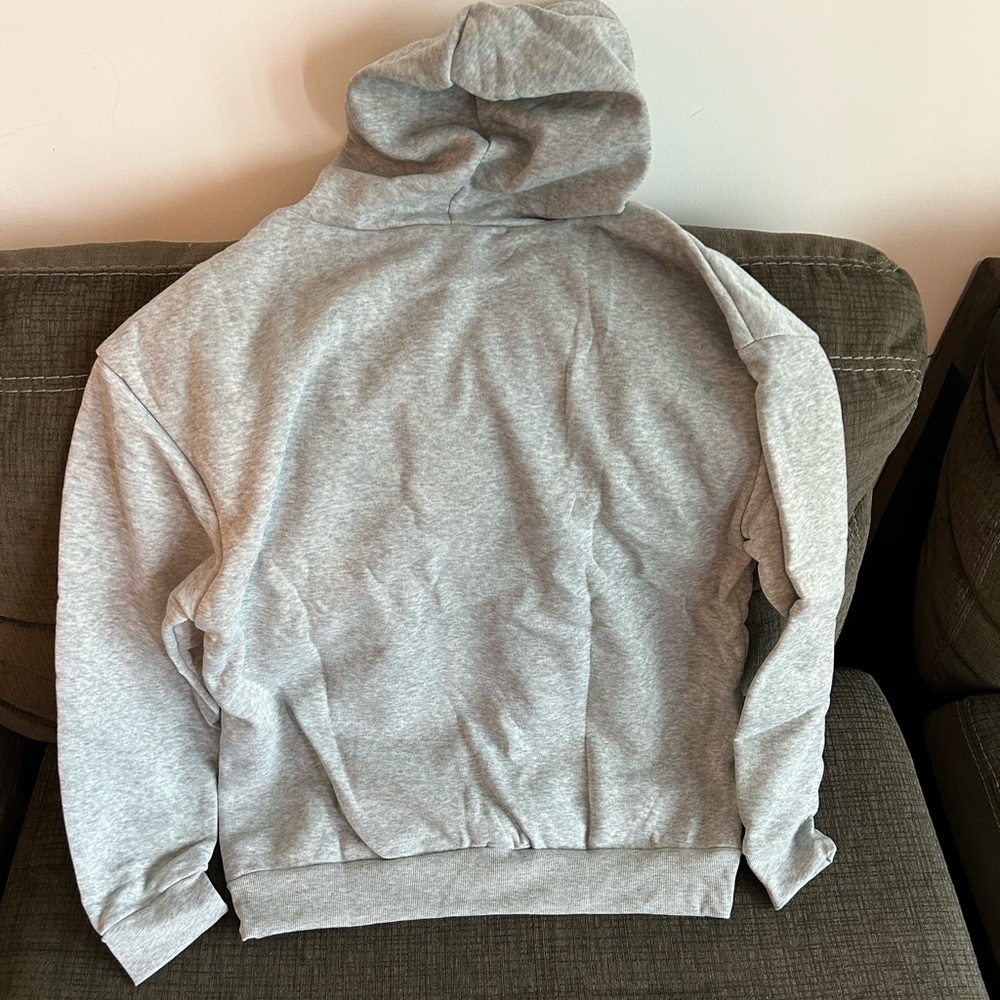 Fun Fact I Don't Care Women’s Gray Sweatshirt Hoodie Gift Sz: Large - Picture 6 of 6